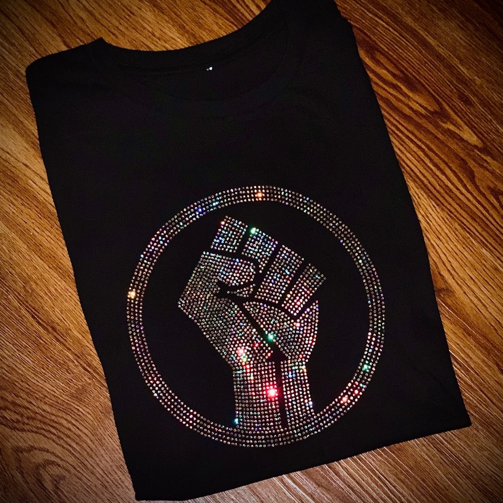 Crystal Black Lives Matter T-Shirt